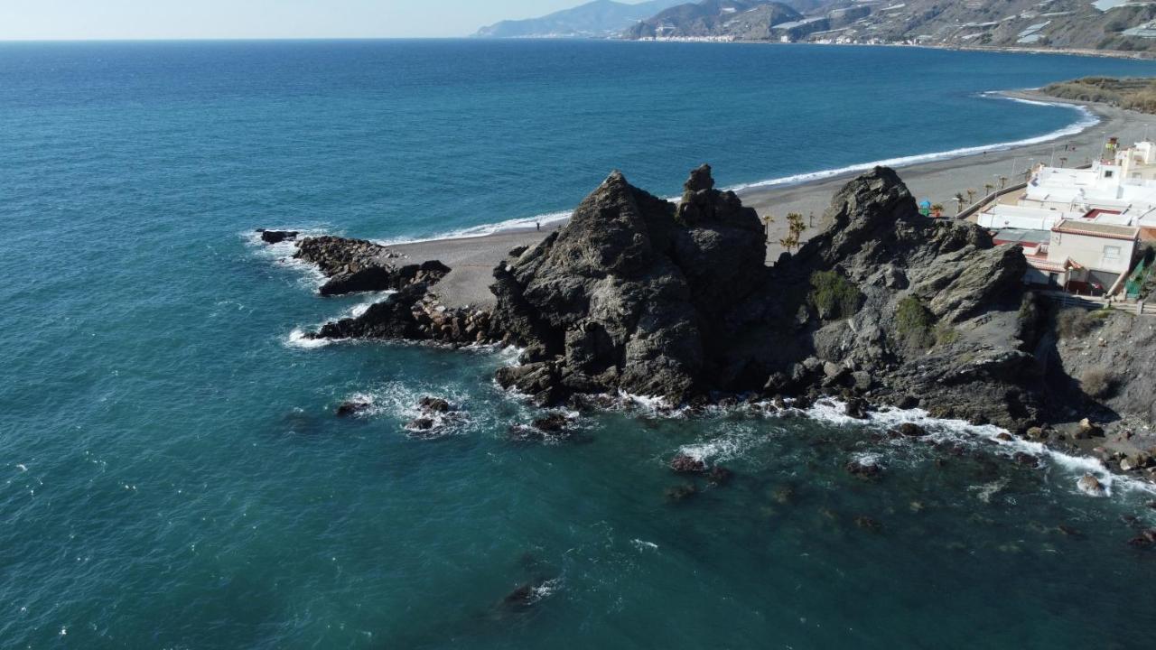 Apartamento Junto Al Mar En Costa Tropical Y Alpujarras Granadinas Melicena Kültér fotó